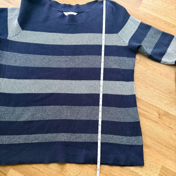 Cotton Blend Waffle Stitch Sweater - NWOT - XXL - Picture 11 of 14